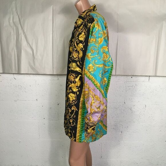 Versus Gianni Versace Lion Logo buttoned Shirt 50 - Picture 4 of 9